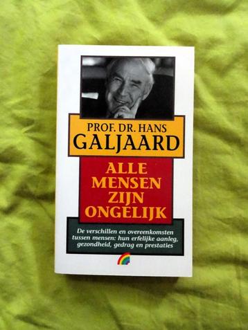 Alle mensen zijn ongelijk - Prof. Dr. Hans Galjaard beschikbaar voor biedingen