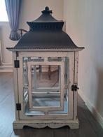 Grote windlicht, Huis en Inrichting, Ophalen, Gebruikt, 50 tot 75 cm, Wit