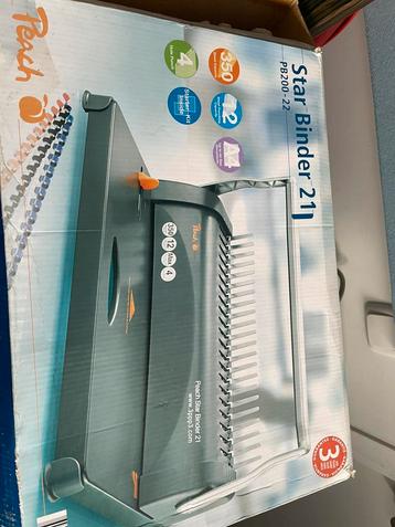 Nieuw in doos: Peach star binder 21 beschikbaar voor biedingen