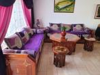 Mooie Marokkaanse salon, Huis en Inrichting, Banken | Complete zithoeken, Gebruikt, Hout, Ophalen