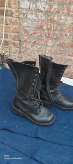 Hoge laars schoen, maat 39, Konflikt, by praca, Ophalen of Verzenden, Gedragen, Zwart, Hoge laarzen