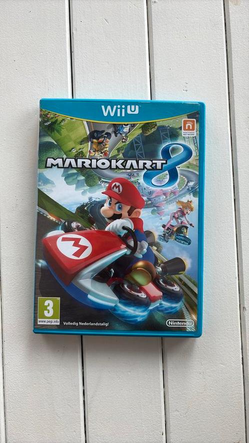Mario Kart 8, Wii U, Spelcomputers en Games, Games | Nintendo Wii U, Zo goed als nieuw, Racen en Vliegen, 3 spelers of meer, Vanaf 3 jaar
