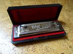 Mondharmonica Fender 'Blues Deluxe' (A), Met koffer of doosje, Gebruikt, Ophalen of Verzenden, A-mondharmonica