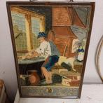 Porceleyne Fles Cloissonne Zeelandia tegel groot, Antiek en Kunst, Ophalen of Verzenden