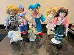 6 porseleinen poppen the heritage mint collection, Antiek en Kunst, Antiek | Porselein, Ophalen