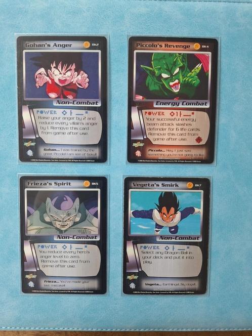 Dragonball Saiyan saga Burger King promos, Hobby en Vrije tijd, Verzamelkaartspellen | Overige, Gebruikt, Meerdere kaarten, Verzenden