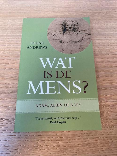 Edgar Andrews - Wat is de mens? - Adam, Alien of aap?, Boeken, Wetenschap, Gelezen, Overige wetenschappen, Ophalen of Verzenden