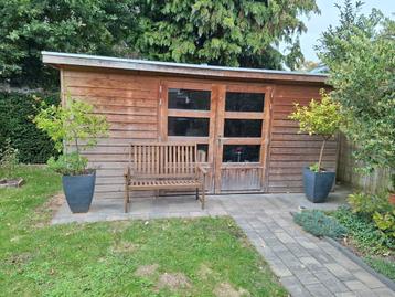 Tuinhuis 5x3m met openslaande deuren beschikbaar voor biedingen