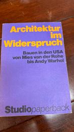 Architectuur im Widerspruch - USA Architecten, Boeken, Ophalen of Verzenden, Gelezen, Architecten