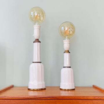 Soholm Heiberg LAMP vintage Deens Design porselein messing beschikbaar voor biedingen