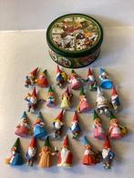 24 kabouter poppetjes en koektrommel. David de Kabouter, Ophalen of Verzenden, Gebruikt