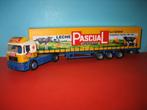 Pascual  MAN met oplegger  Herpa, Ophalen of Verzenden, Zo goed als nieuw, Bus of Vrachtwagen, Herpa