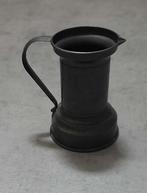 Tinnen Kannetje / KAN van tin. 7,5 cm hoog, Ophalen of Verzenden, Zo goed als nieuw