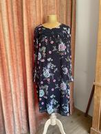 Mooie zwarte bloemen jurk, Taifun, Ophalen of Verzenden, Gedragen, Zwart
