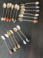 Vintage Lepels met Edelstenen, Antiek en Kunst, Antiek | Bestek, Ophalen of Verzenden