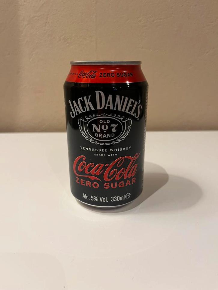 Coca cola zero can jack daniels, Verzamelen, Blikken, Zo goed als nieuw, Overige, Overige merken, Ophalen