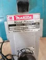 Makita hand planer/schaaf, Doe-het-zelf en Verbouw, Gereedschap | Freesmachines, Ophalen, Gebruikt, Elektrisch, Bovenfrees