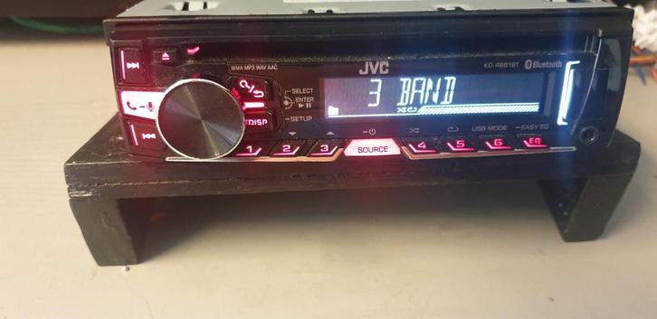 Jvc autoradio met Bluetooth USB En AUX, Auto diversen, Autoradio's, Zo goed als nieuw, Ophalen of Verzenden