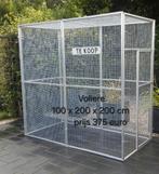Kattenren of volière's en panelen, Ophalen, Nieuw, Aluminium, Volière