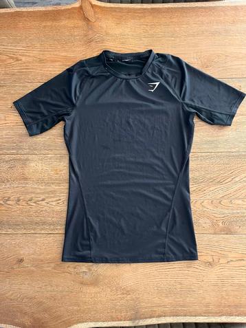 Sportshirt Gymshark Maat S Slimfit beschikbaar voor biedingen