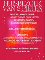 Huisbezoek van twee pieten, Ophalen