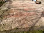 Terrastegels 40 x 40 x 4 cm, 12 vierkante meter, Tuin en Terras, Tegels en Klinkers, Ophalen, Gebruikt, 10 m² of meer, Beton