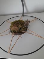 Te koop zgan zwarte metalen ring hang,kerst krans opmaak, Diversen, Kerst, Ophalen of Verzenden, Zo goed als nieuw