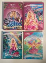 4 Barbie DVD's Fairytopia en eilandprinses, Vanaf 6 jaar, Ophalen of Verzenden, Gebruikt, Tekenfilm