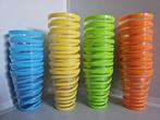 4-kleurige vaatwasserbestendige 30 plastic drinkbekers, Overige materialen, Overige typen, Ophalen of Verzenden, Zo goed als nieuw