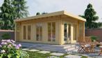 Blokhut - Tuinhuis - kantoor  44 mm incl EPDM dakbedekking, Tuin en Terras, 200 tot 400 cm, 3 ramen of meer, 250 tot 500 cm, Blokhut