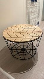 Tafel/opbergmand, Huis en Inrichting, Tafels | Bijzettafels, Ophalen, Zo goed als nieuw, 75 cm of meer, 60 cm of meer