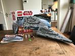 Lego Star Wars 75190 First Order Star Destroyer, doos & boek, Ophalen of Verzenden, Zo goed als nieuw, Complete set, Lego
