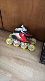 Skeelers powerslide c2 met triple x aluminium 4x110, Sport en Fitness, Skeelers, Ophalen of Verzenden, Zo goed als nieuw, Inline skates 4 wielen