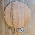Houten Snijplank - Hilversum Skyline - Ø30cm, Ophalen of Verzenden, Nieuw