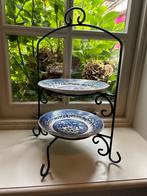 Blue Willow etagiere, Ophalen of Verzenden, Zo goed als nieuw