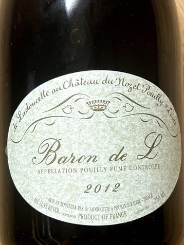 Baron de L 2012    4 flessen  Voor de echte liefhebber beschikbaar voor biedingen