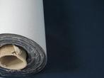Alcantara meubelstof; donkerblauw; 4 meter NU 180 euro, Overige materialen, Blauw, 120 cm of meer, Ophalen of Verzenden