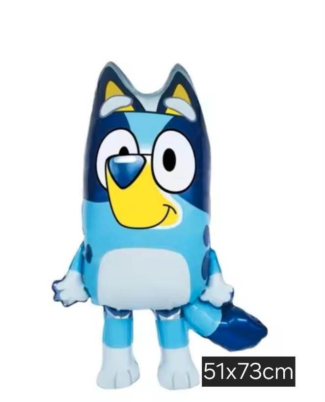 Bluey * folie ballonnen, Hobby en Vrije tijd, Feestartikelen, Nieuw, Versiering, Verjaardag, Ophalen of Verzenden