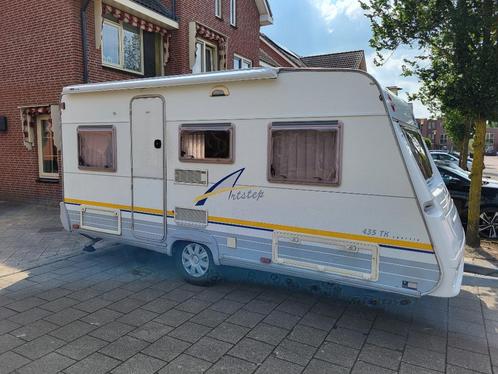 Burstner Artstep 435 TK Sportiv, Caravans en Kamperen, Caravans, Particulier, tot en met 4, 750 - 1000 kg, Rondzit, Bürstner, Vast bed