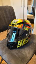 AGV Veloca S Soleluna Valentino Rossi edition, Motoren, Kleding | Motorhelmen, Ophalen of Verzenden, Tweedehands, Integraalhelm