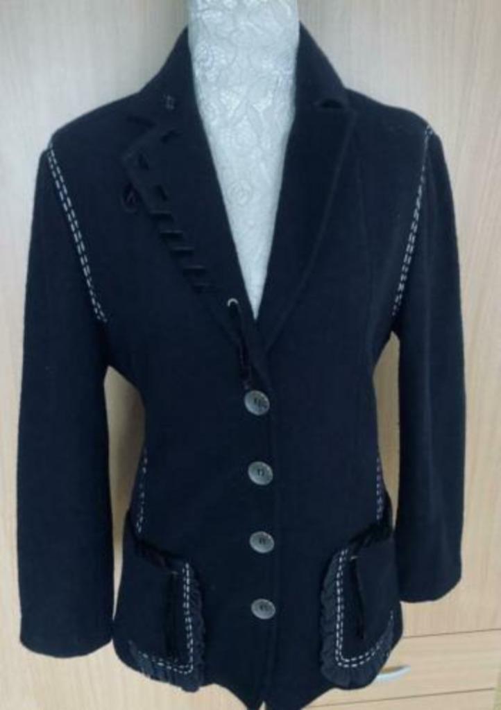 Dolce Vita wollen jasje maat 44, Kleding | Dames, Jasjes, Kostuums en Pakken, Zo goed als nieuw, Jasje, Maat 42/44 (L), Ophalen of Verzenden