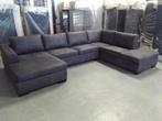 hoekbank Carla U-vorm XL in Rib-stof / Velvet / microvezel, Ophalen, Modern tijdloos industrieel hip trendy klassiek, Hoekbank
