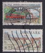 Denemarken 1997; 150 jaar Spoorwegen, Mi 1155-1156, gebruikt, Postzegels en Munten, Postzegels | Europa | Scandinavië, Denemarken