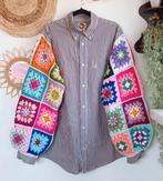 Blouse katoen granny square gehaakt romy Boomsma hippie, Kleding | Dames, Blouses en Tunieken, Ophalen of Verzenden, Nieuw