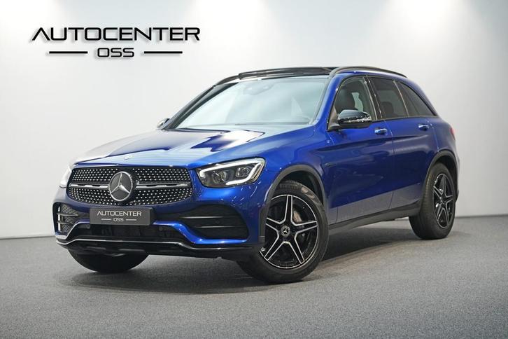 Mercedes-Benz GLC 300e 4MATIC AMG  PANO  BURMESTER, Auto's, Mercedes-Benz, Bedrijf, Te koop, GLC, 360° camera, 4x4, ABS, Adaptive Cruise Control