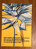 Simon Knepper. Gedicht Mei. 1988., Ophalen of Verzenden, 1980 tot heden, Ongelopen, Cultuur en Media