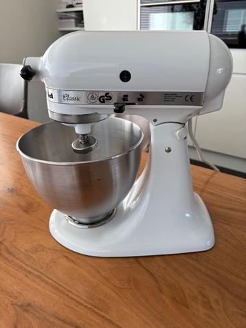 Kitchenaid classic wit +extra menghaak met flexibele rand beschikbaar voor biedingen