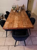 Kloostertafel hardhout Troubadour, Huis en Inrichting, Tafels | Eettafels, Ophalen, Gebruikt, 100 tot 150 cm, Eikenhout