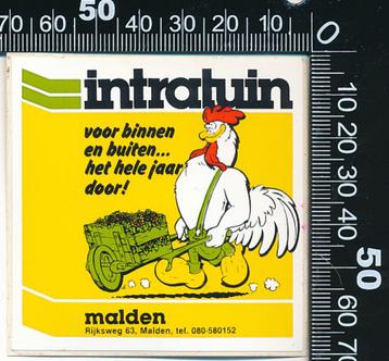 Sticker: Intratuin - Malden beschikbaar voor biedingen