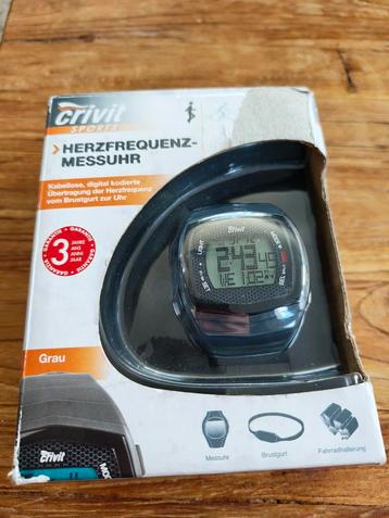 Crivit Sporthorloge met Hartslagmeter - ongebruikt beschikbaar voor biedingen